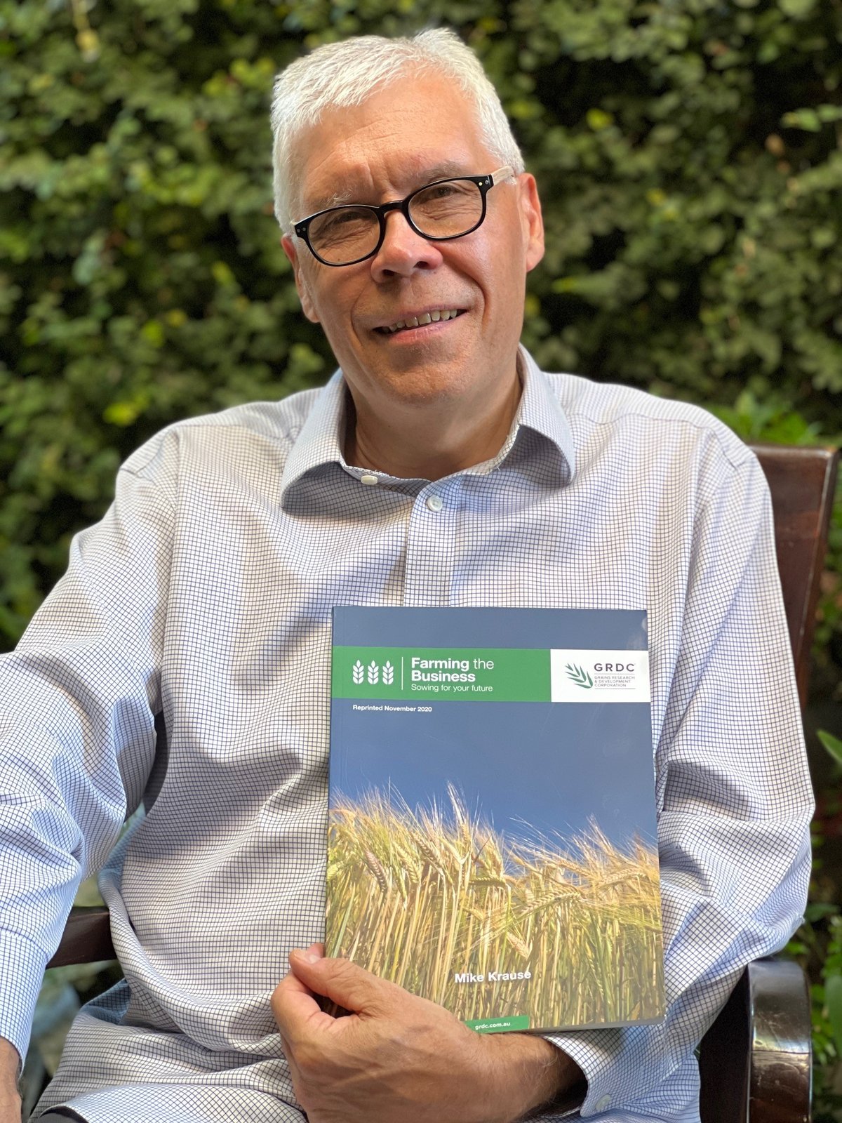 Mike Krause, author of the Farming the Business manual developed for the GRDC